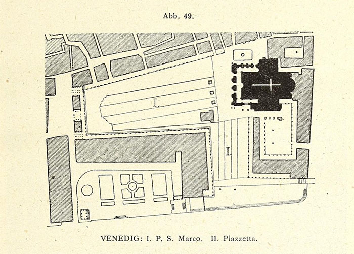 サン・マルコ広場の平面