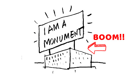 装飾された小屋に生まれた空間