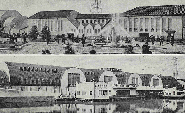 平和記念東京博覧会《電気工業館》と《動力館・機械館》